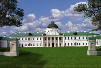 Романтический дворец в Качановке