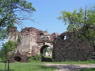 Замок 1600 року в селі Підзамочок