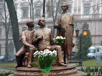 Пам’ятник «Руській трійці»